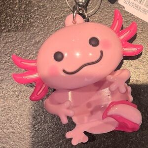 Bath & Body Works Pink Axolotl Lizard Pocketbac Sanitizer Holder